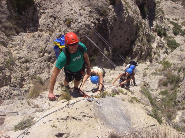 Vía ferrata en Alicante